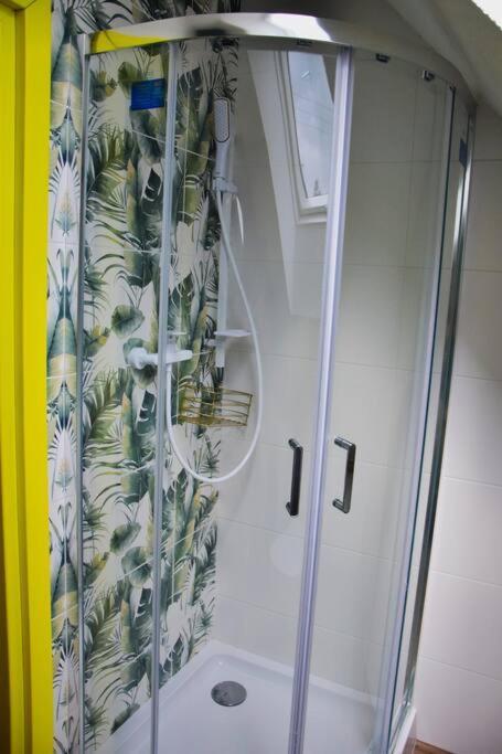 Pastelowy Domek Z Balia Elektryczna Z Jacuzzi Zalakowo ภายนอก รูปภาพ