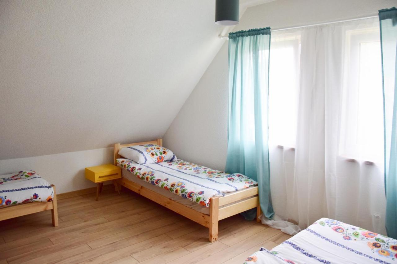 Pastelowy Domek Z Balia Elektryczna Z Jacuzzi Zalakowo ภายนอก รูปภาพ