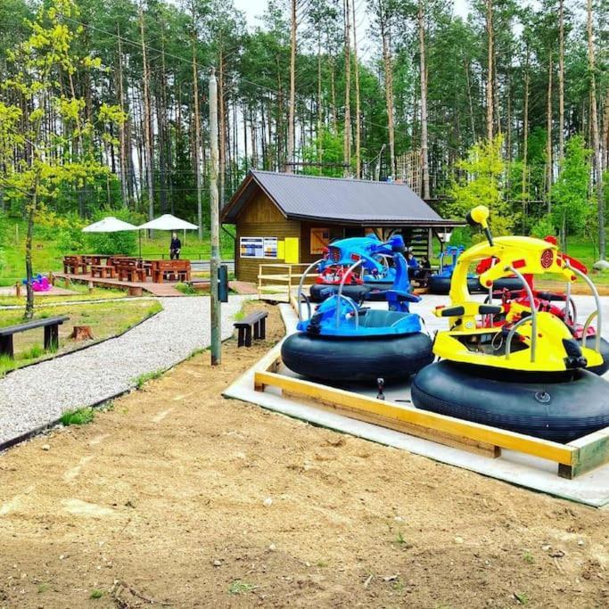 Pastelowy Domek Z Balia Elektryczna Z Jacuzzi Zalakowo ภายนอก รูปภาพ